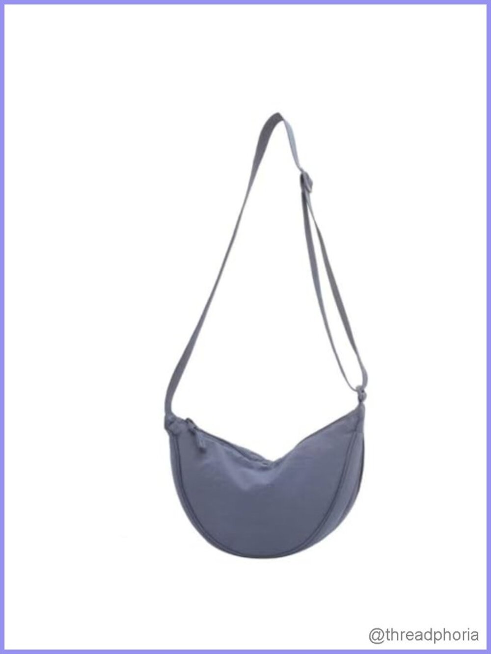 Crescent Crossbody Bag Lightweight Travel Sling Shoulder